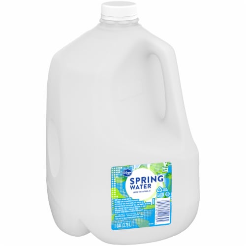 Kroger® Spring Gallon Water Perspective: back