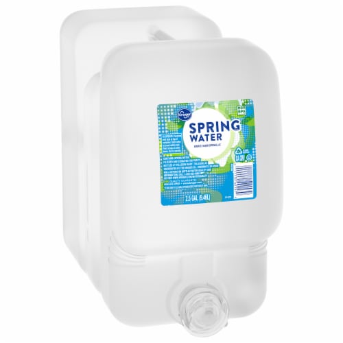 Kroger® Spring Gallon Water Perspective: back