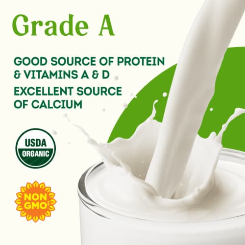 Simple Truth Organic® 2% Reduced Fat Milk Gallon Perspective: back