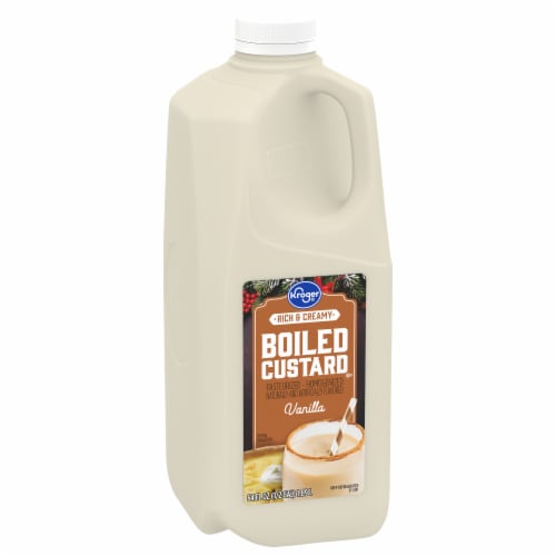Kroger® Vanilla Boiled Custard Half Gallon Perspective: back