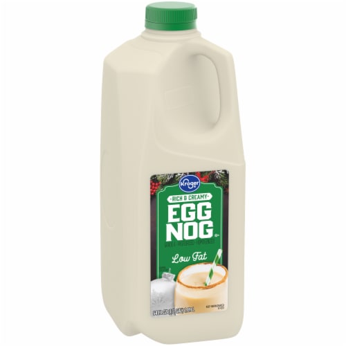Kroger® Low Fat Egg Nog Half Gallon Perspective: back