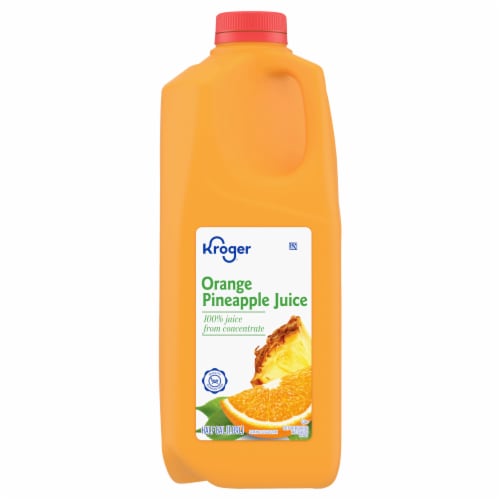Kroger® 100% Orange Pineapple Juice From Concentrate Perspective: back