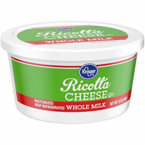 Kroger® Whole Milk Ricotta Cheese Perspective: back