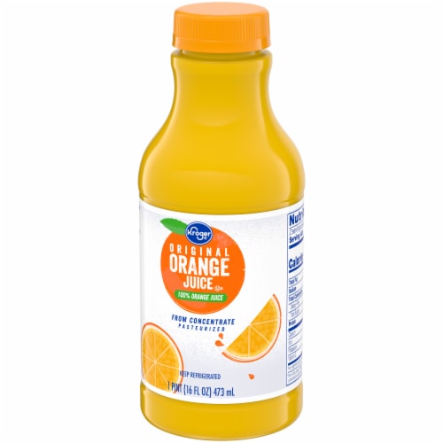Kroger® 100% Orange Juice Perspective: back