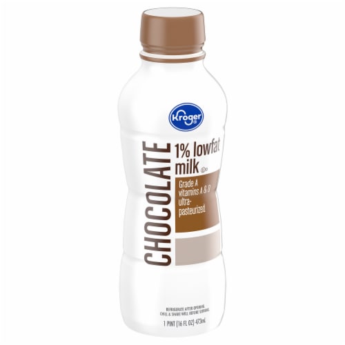 Kroger® 1% Low Fat Chocolate Milk Perspective: back