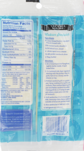Kroger® Thin Cut Swiss Cheese Slices Perspective: back