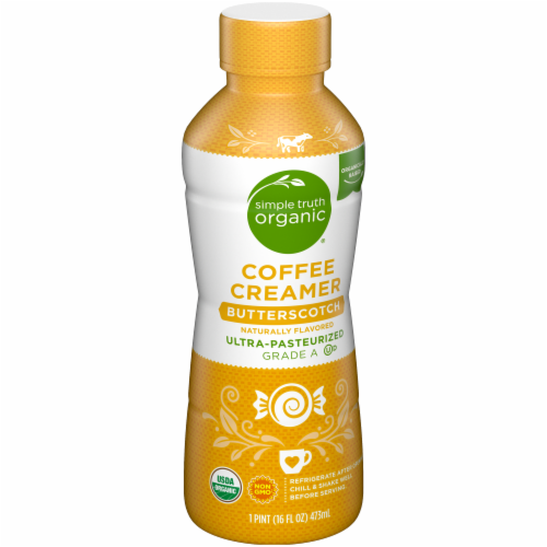 Simple Truth Organic™ Butterscotch Coffee Creamer Perspective: back