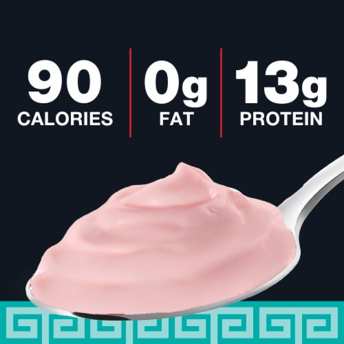 Kroger Strawberry Nonfat Greek Yogurt Cup Perspective: back