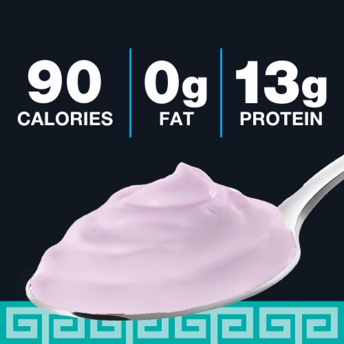 Kroger® Blueberry Nonfat Light Greek Yogurt Cup Perspective: back