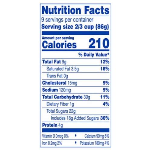 Kroger® Deluxe Jammed Butterfinger® Peanut Butter Candy Crunch Frozen Dairy Dessert Tub Perspective: back
