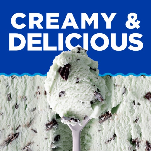 Kroger® Deluxe Mint Chocolate Chip Ice Cream Perspective: back