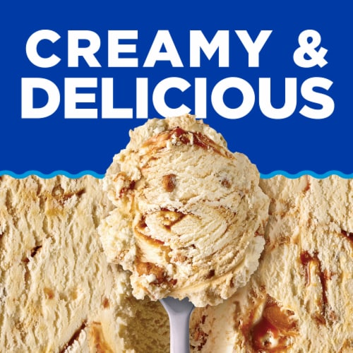 Kroger® Deluxe Caramel Praline Ice Cream Perspective: back
