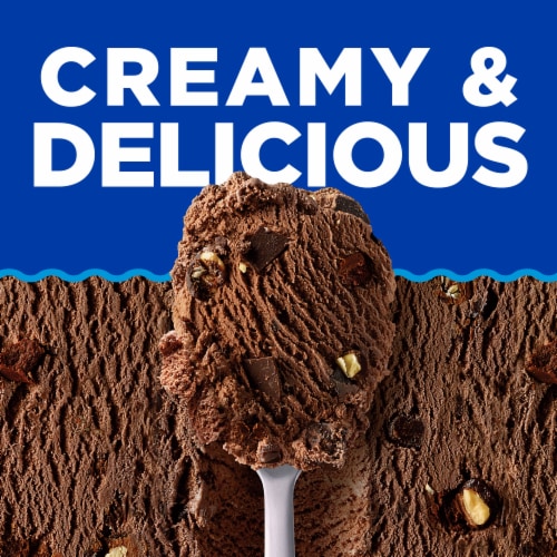 Kroger® Deluxe Death By Chocolate Ice Cream Tub Perspective: back