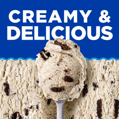 Kroger® Deluxe Cookies N' Cream Ice Cream Perspective: back
