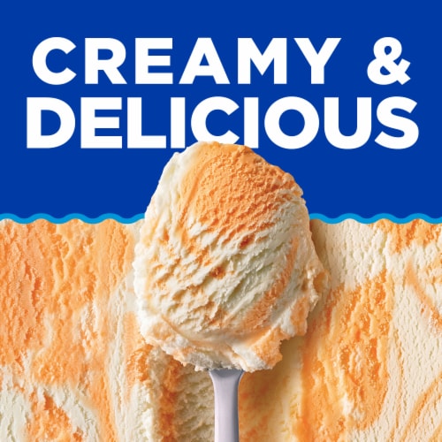 Kroger® Deluxe Orange Cream Ice Cream Tub Perspective: back