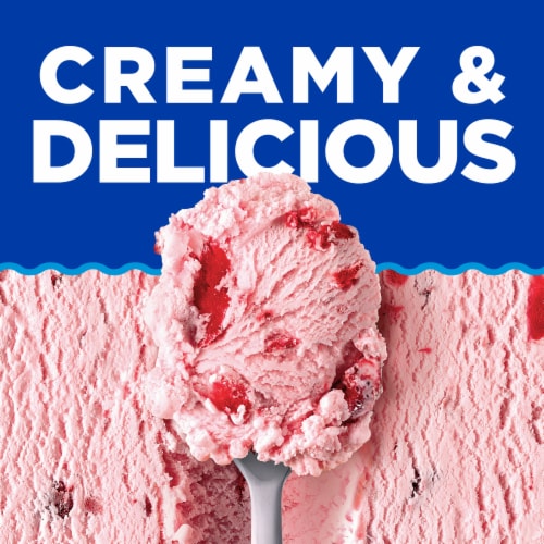 Kroger® Deluxe Strawberry Surf Ice Cream Tub Perspective: back