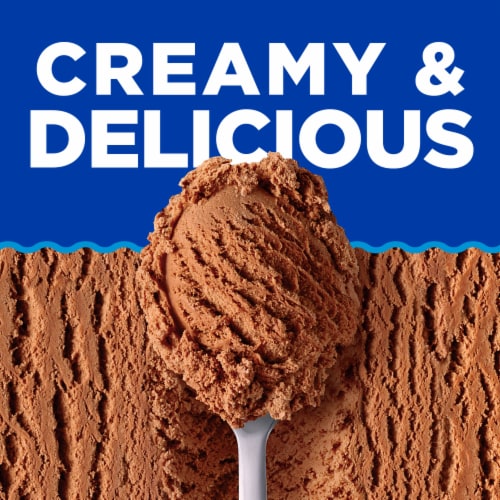 Kroger® Deluxe Chocolate Paradise Ice Cream Pint Perspective: back