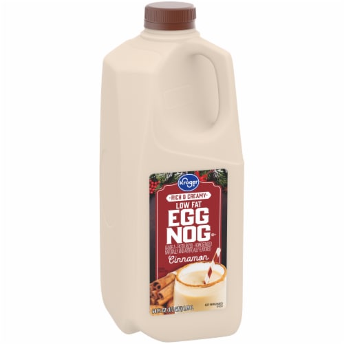 Kroger® Cinnamon Low Fat Egg Nog Perspective: back