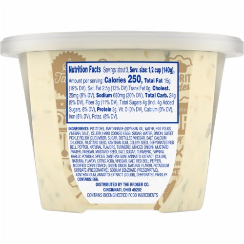 Kroger® Northwest Classic Potato Salad Perspective: back