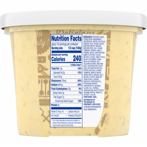 Kroger® Deviled Egg Potato Salad Perspective: back