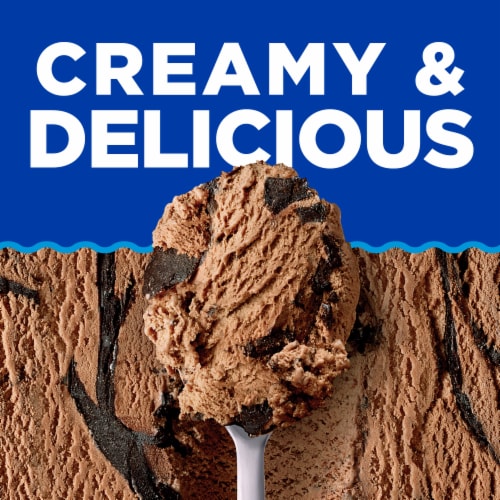Kroger® Deluxe Chocolate Cookie Crumble Ice Cream Perspective: back