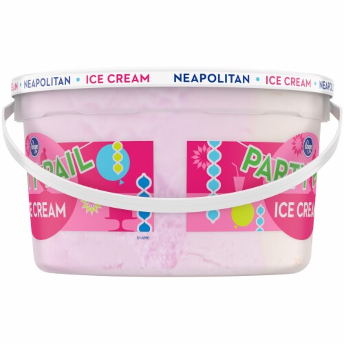 Kroger® Neapolitan Ice Cream Tub Perspective: back