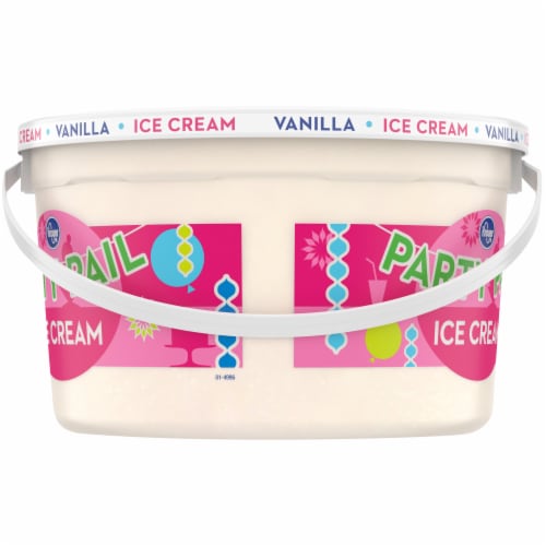 Kroger® Party Pail Vanilla Ice Cream Perspective: back