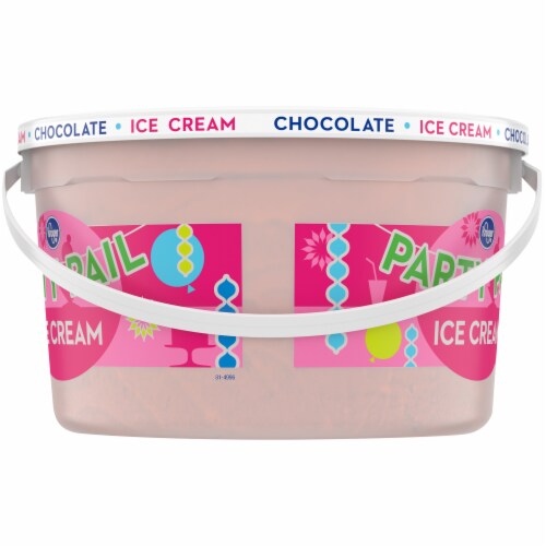 Kroger® Party Pail Chocolate Ice Cream Perspective: back