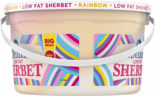 Kroger® Party Pail Rainbow Sherbet Perspective: back