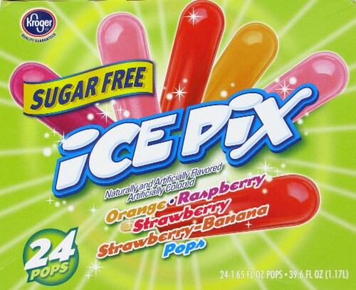 Kroger® Ice Pix Sugar Free Variety Pack Perspective: back