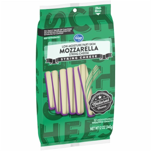 Kroger® Mozzarella String Cheese Perspective: back