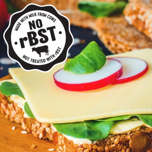 Kroger® Smoke Flavored Provolone Sliced Cheese Perspective: back