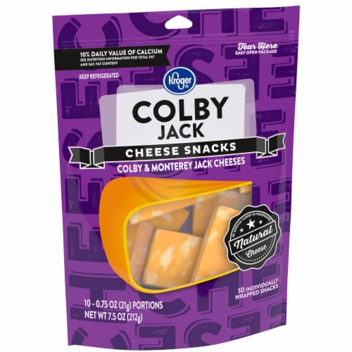 Kroger® Colby Jack Snack Cheese Perspective: back