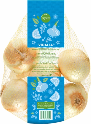 Simple Truth Organic™ Vidalia Onions Bag Perspective: back