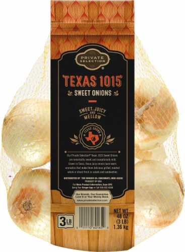 Private Selection® Texas 1015 Sweet Onions Bag Perspective: back