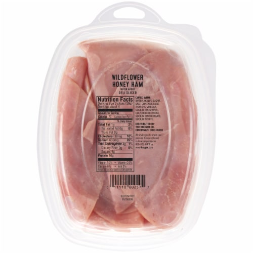Private Selection® Sliced Wildflower Honey Ham Deli Meat Perspective: back