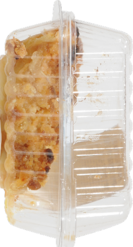 Private Selection Apple Streusel Pie Slice Perspective: back