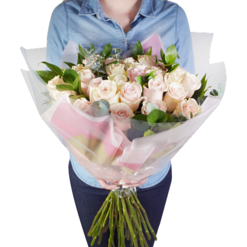 Bloom Haus™ Exquisite Rose Bouquet - Pink Perspective: back
