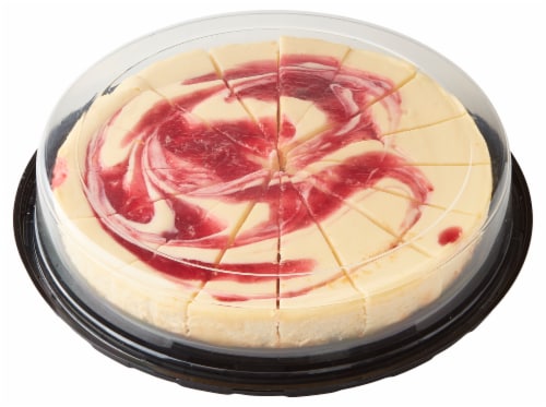 Private Selection® Strawberry Swirl Cheesecake Perspective: back