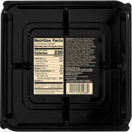 Private Selection® Gourmet Extreme Chocolate Decadent Brownies Perspective: back