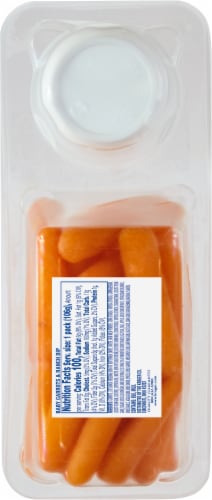Kroger® Baby Carrots & Ranch Dip Snack Tray Perspective: back