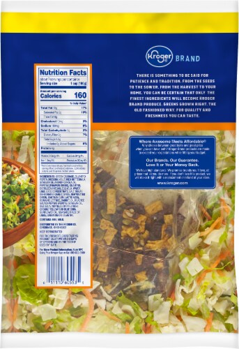 Marketside Southwest Chopped Salad Kit, 10.3 oz Bag, Fresh