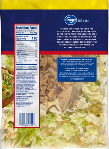 Kroger® Asian Style Chopped Salad Kit BIG DEAL! Perspective: back