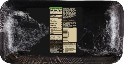 Private Selection® 1.33 lb Angus Beef Patties Jalapeno Pepper Jack Perspective: back