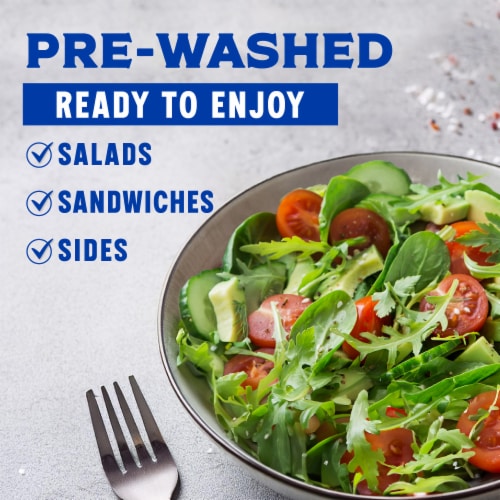 Kroger® Spinach & Arugula Salad Mix Perspective: back