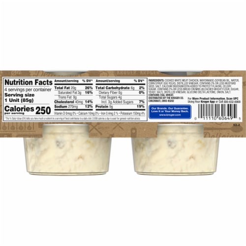 Kroger® Chicken Salad Perspective: back