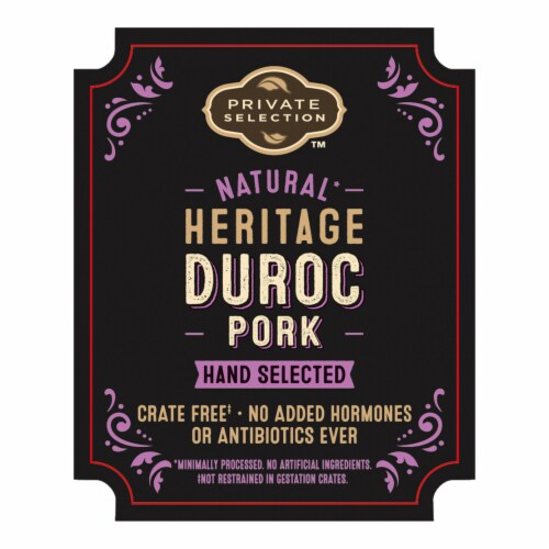 Private Selection™ Natural Duroc Pork Belly Perspective: back