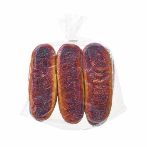 Private Selection® Pretzel Hot Dog Buns Perspective: back