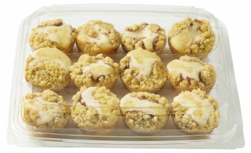 Bakery Fresh Cinnamon Cream Cheese Coffee Cake Bites Perspective: back