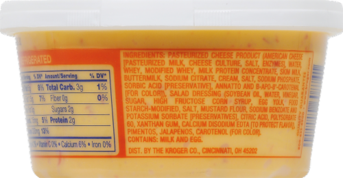 Kroger® Pimento Spread Perspective: back